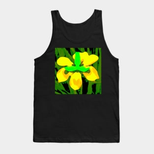 Yellow Flower Bloom Tank Top